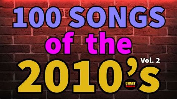 What were the top 10 hits of 2010?