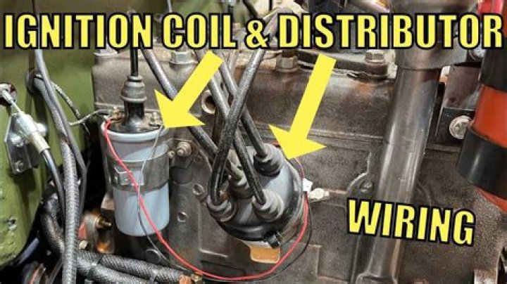 What wires go to the ignition coil?