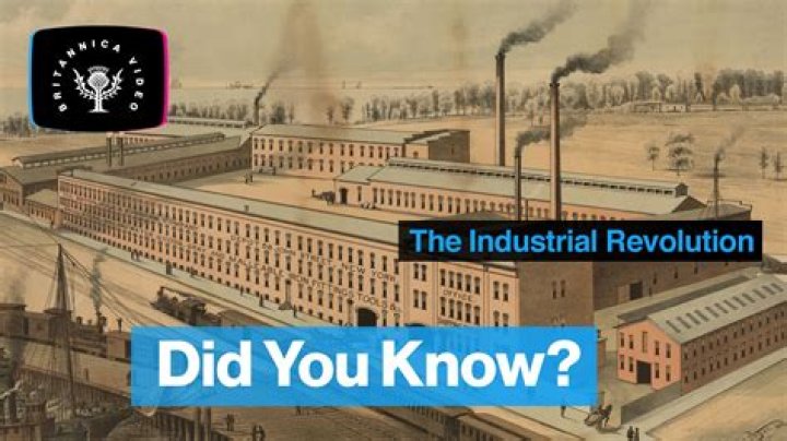 When did the Industrial Revolution end?
