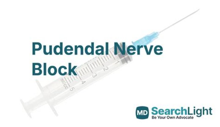 When do you give a pudendal block?