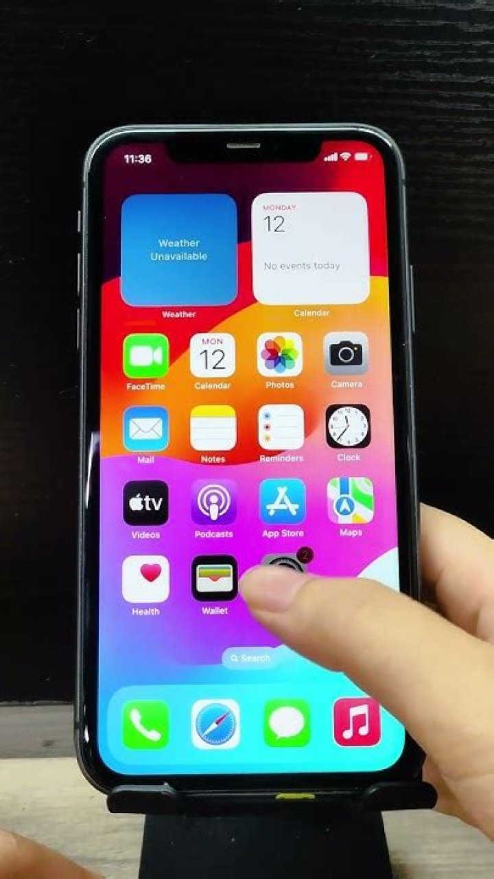 When I talk on my iPhone I can barely hear the other person?