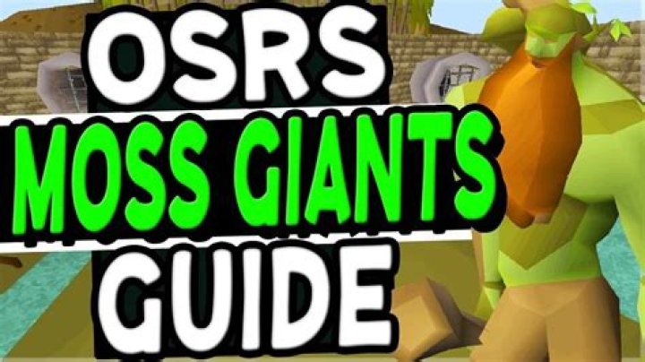 Where can I find moss giants Osrs?