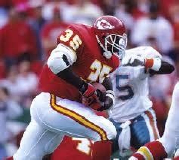 Where did Christian Okoye go to college?