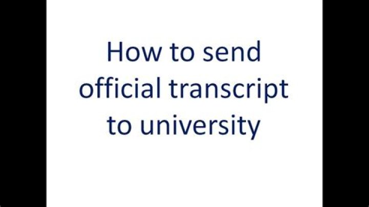 Where do I send my transcripts to FSU?