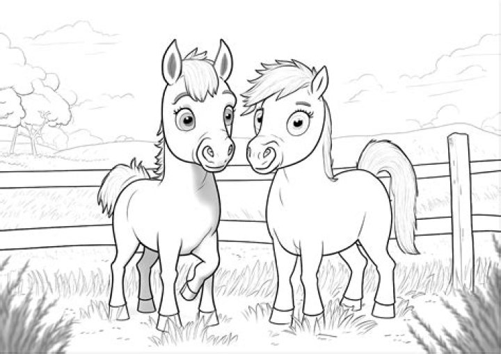 Where do you put the 7 horse pictures in home?