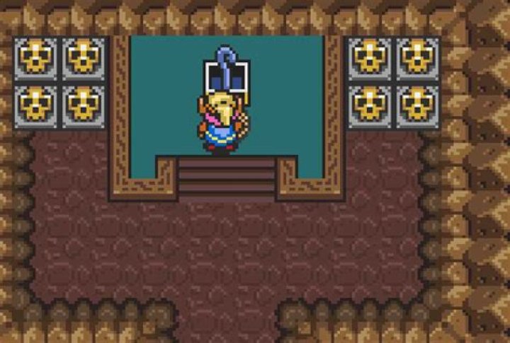 Where is the Cane of Byrna in Zelda A Link to the Past?
