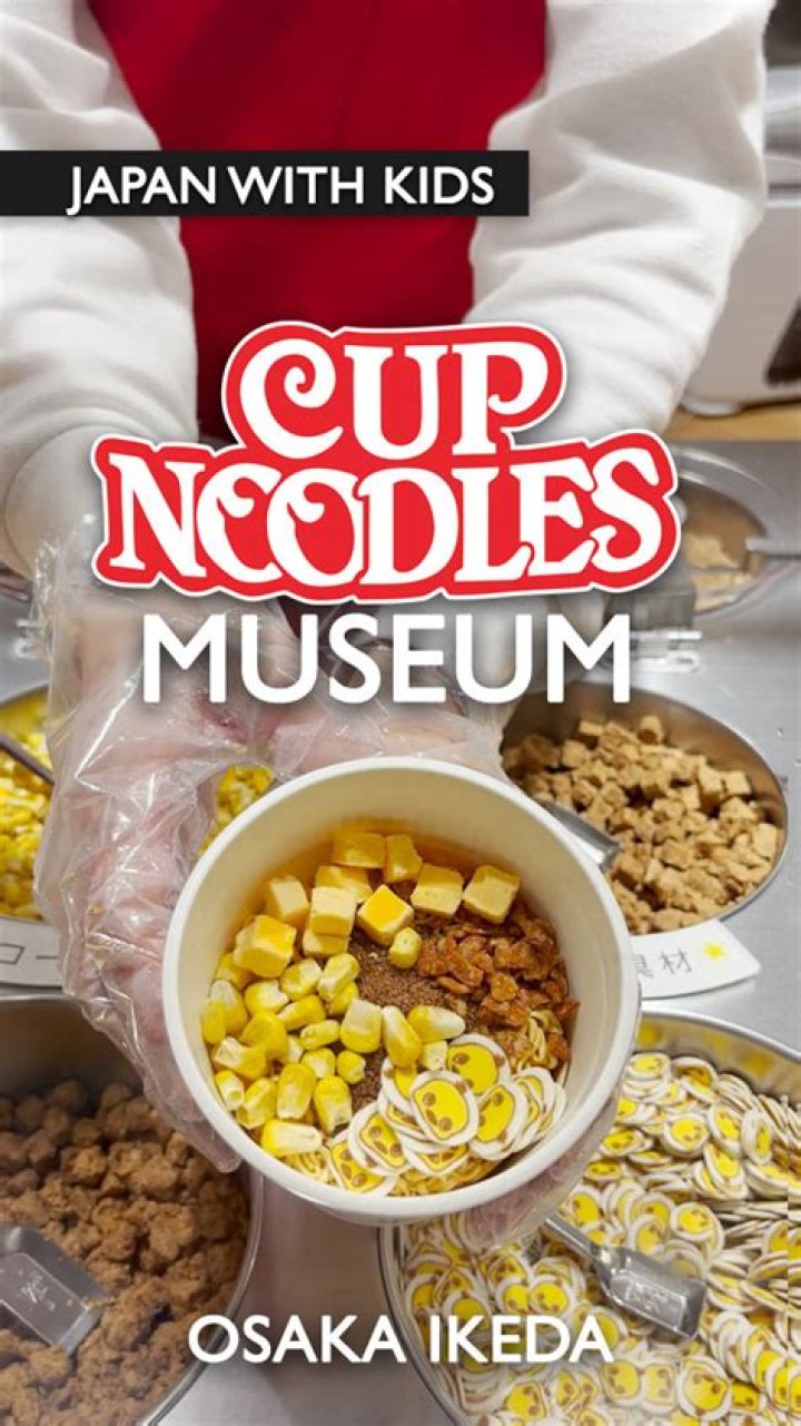 Where is the Cup of noodles museum?