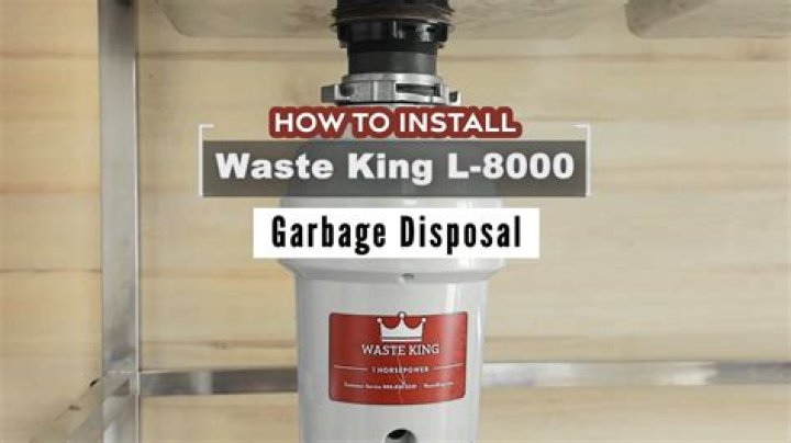 Where is Waste King garbage disposal made?