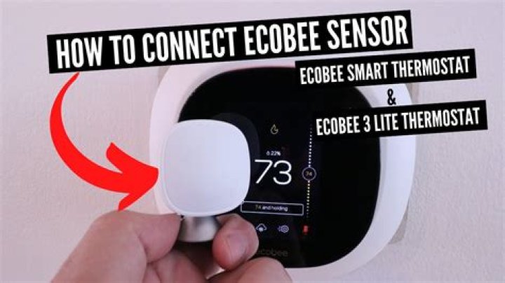 Where should I put my ecobee sensor?