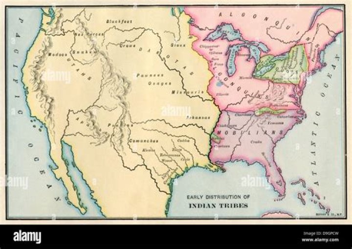 Where was Indian Territory in the 1800s?
