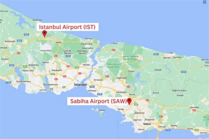 Which airport in Istanbul is saw?