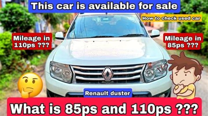 Which is better Duster 85PS vs 110PS?