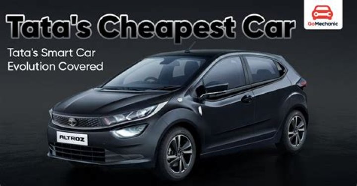 Which is Tata cheapest car?