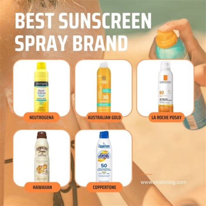 Which spray sunscreen is best?