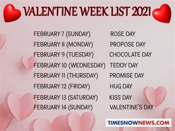 Which Valentine Day is on 13 Feb?