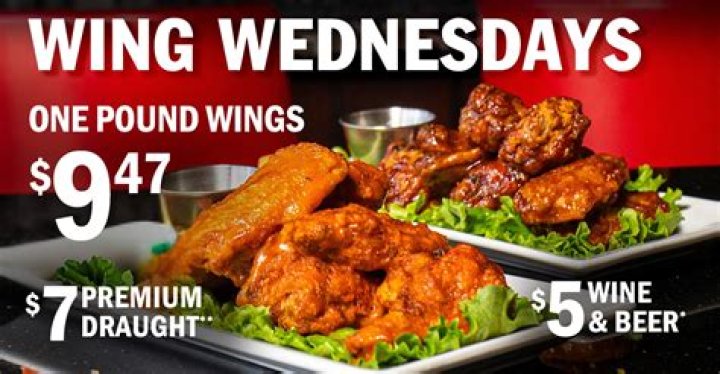Who has food specials on Wednesdays?