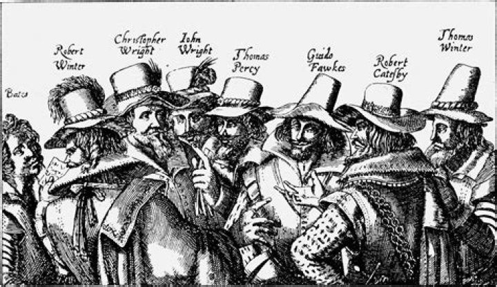 Who were the members of the Gunpowder Plot?