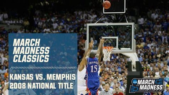 Who won the 2008 national championship between Kansas and Memphis?