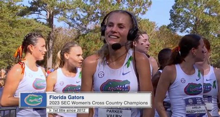 Who won the SEC cross country championships?