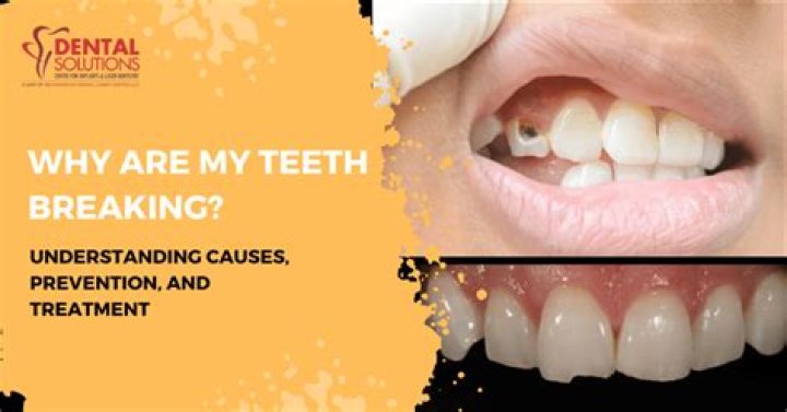 Why are my teeth breaking during pregnancy?