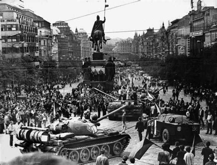 Why did the Soviets invade Prague in 1968?