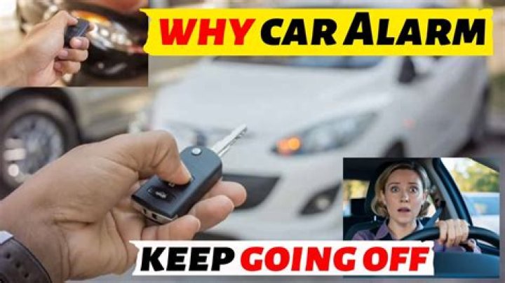 Why does my car alarm go off when I use remote start?