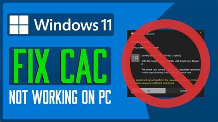 Why is my CAC reader not reading my card?