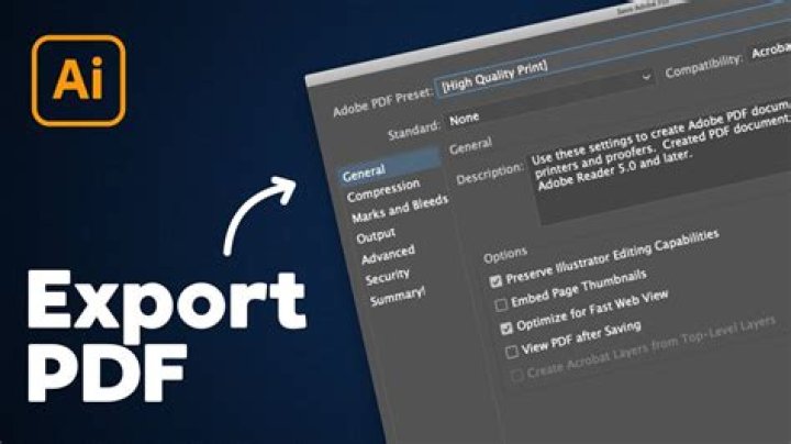 Why is my Illustrator PDF blank?