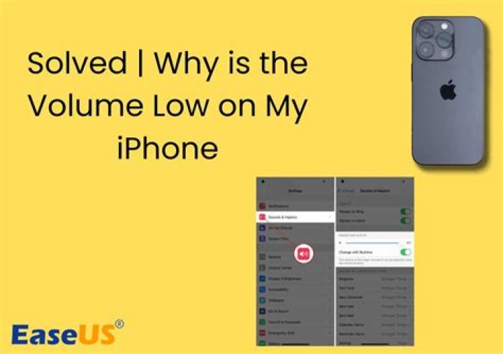 Why is my volume so low on my iPhone with headphones?