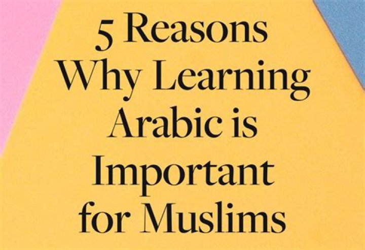 Why is the Arabic language important?