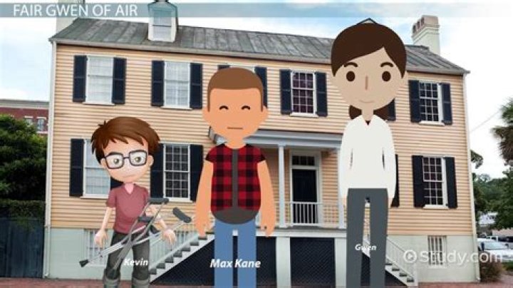 Why was the Fair Gwen of air first terrified of Max?
