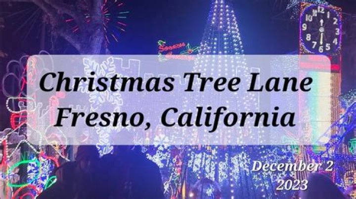 Will there be a Christmas Tree Lane in Fresno?
